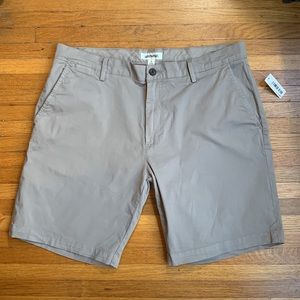 Goodthreads Men's Slim-Fit 9" Flat-Front Comfort Stretch Chino Short 36